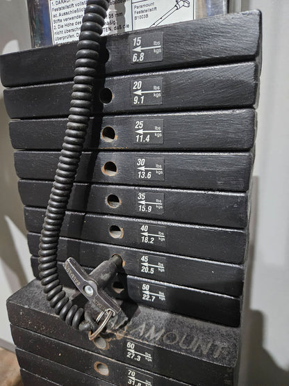 Paramount Leg Extension Model PL 2000 - Beinstrecker, Kniestrecker, Made in USA, Farbe Weiß, gebraucht - geprüfter Zustand