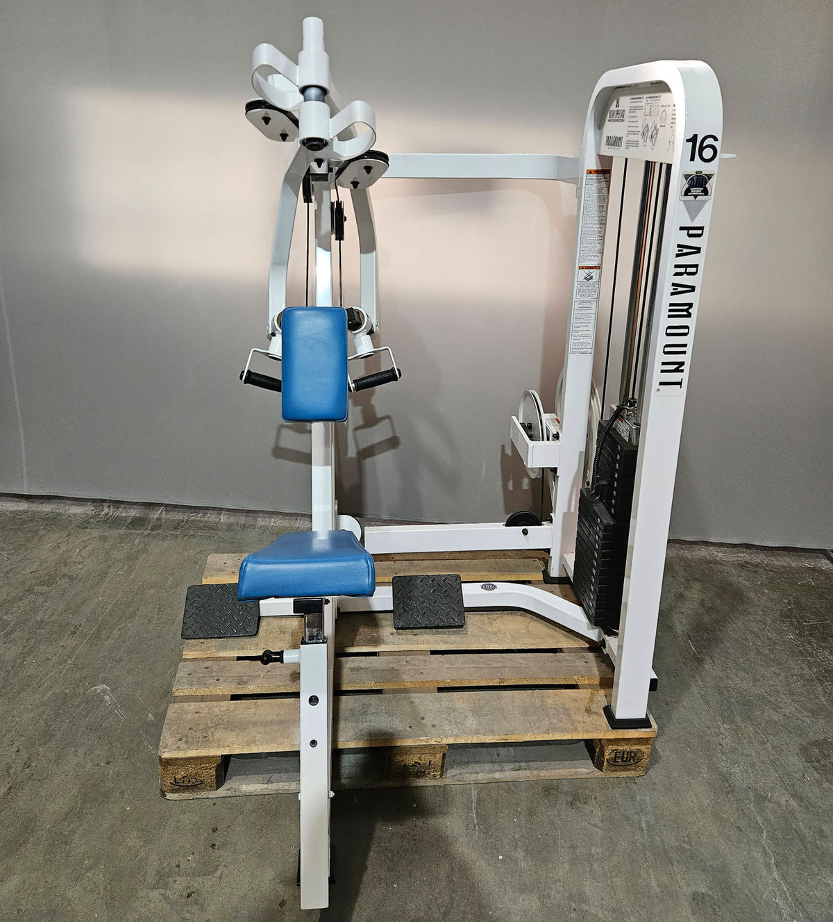 Paramount Rotary Upper Back - ART 4300 - Rudermaschine Row mit Bruststütze, drehbare Griffe, Made in USA, gebraucht - geprüfter Zustand