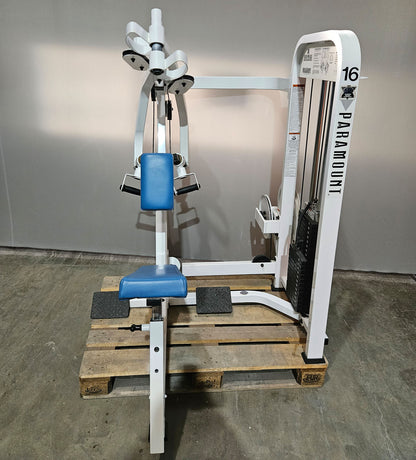 Paramount Rotary Upper Back - ART 4300 - Rudermaschine Row mit Bruststütze, drehbare Griffe, Made in USA, gebraucht - geprüfter Zustand