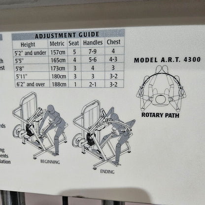 Paramount Rotary Upper Back - ART 4300 - Rudermaschine Row mit Bruststütze, drehbare Griffe, Made in USA, gebraucht - geprüfter Zustand