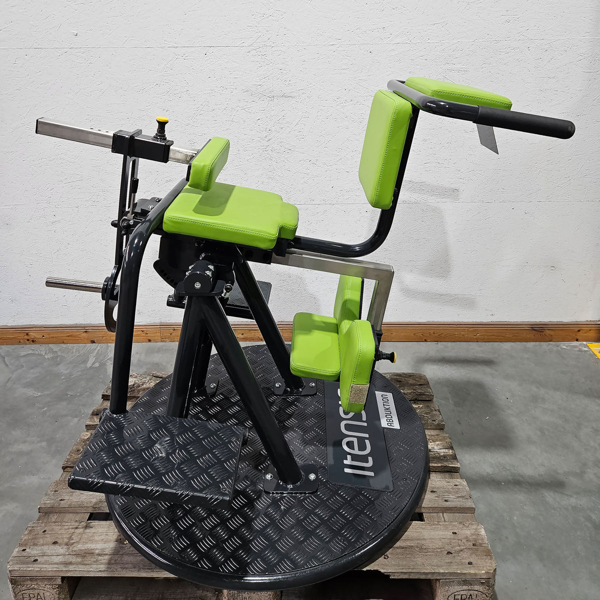 Set of 2 Itensic abduction and adduction, medical strength training devices ab-effect and ad-effect, manufacturer Proxomed, medical approval MPG, used - refurbished condition