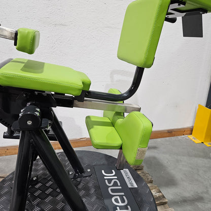 Set of 2 Itensic abduction and adduction, medical strength training devices ab-effect and ad-effect, manufacturer Proxomed, medical approval MPG, used - refurbished condition