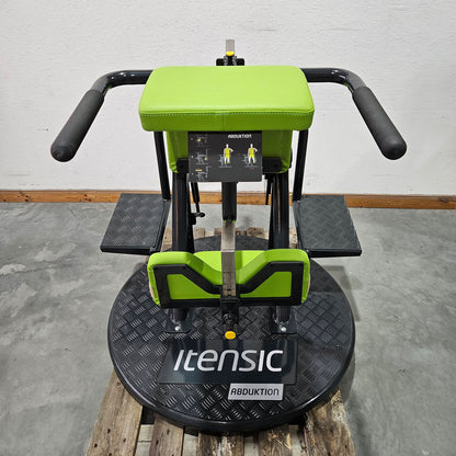 Set of 2 Itensic abduction and adduction, medical strength training devices ab-effect and ad-effect, manufacturer Proxomed, medical approval MPG, used - refurbished condition