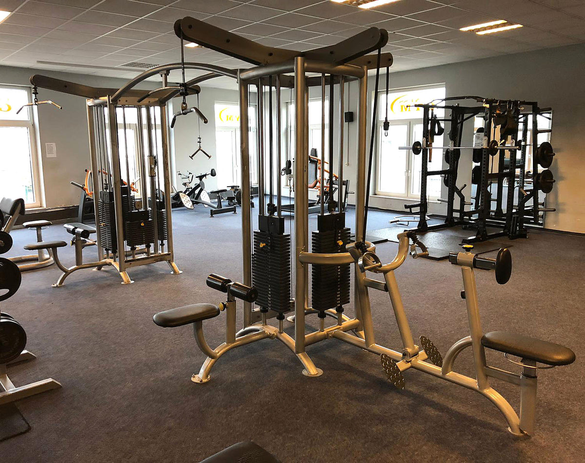 Proxomed Compass 530 medizinisches Kraftgeräteset, 26 Trainingsgeräte Proxowell C-Well, gebraucht - überholter Zustand