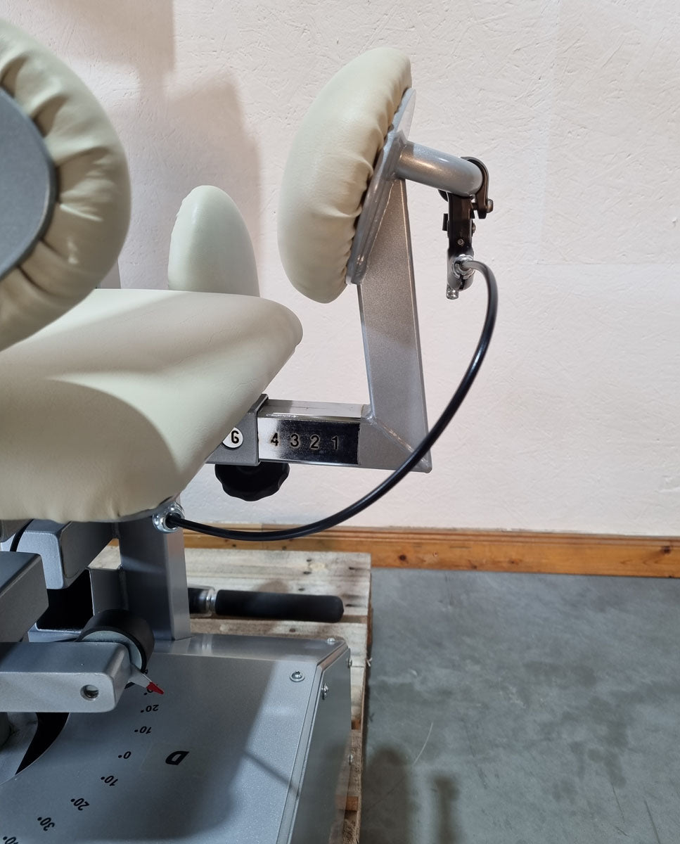 Proxomed Compass 530 Rumpfrotator, Rotator, Rotationsmaschine, Twister, Rotary Torso, seitliche Bauchmuskeln, MPG, Reha, Rahmenfarbe Silber, gebraucht - überholter Zustand