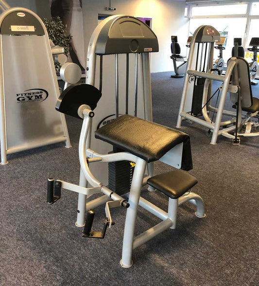 Proxowell bzw Proxomed, Bizepsmaschine, Armbeuger, Compass bzw C-Well Serie, gebraucht - überholter Zustand