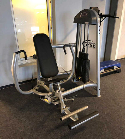 Proxowell bzw Proxomed, Bankdrückmaschine, Brustpresse, Einstiegshilfe, Compass bzw C-Well Serie, Chestpress, gebraucht - überholter Zustand