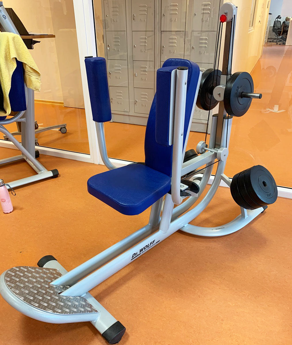 Dr. Wolff Rhomboflex 516, posture stabilizer, butterfly reverse, frame color silver - used - refurbished condition