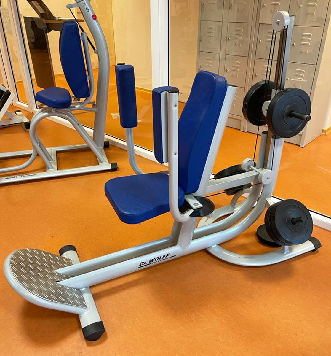 Dr. Wolff Rhomboflex 516, posture stabilizer, butterfly reverse, frame color silver - used - refurbished condition