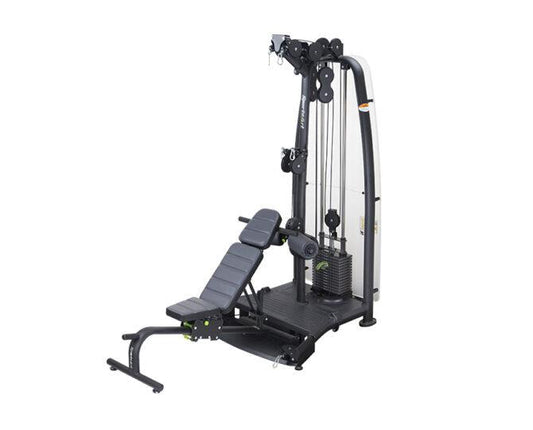Sportsart Multistation A93 – Mehrstationen-Turm mit Bank