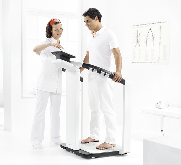 Seca mBCA 515, Körperanalysewaage, Baujahr 2018, medical Body Composition Analyzer, gebraucht - guter und geprüfter Zustand