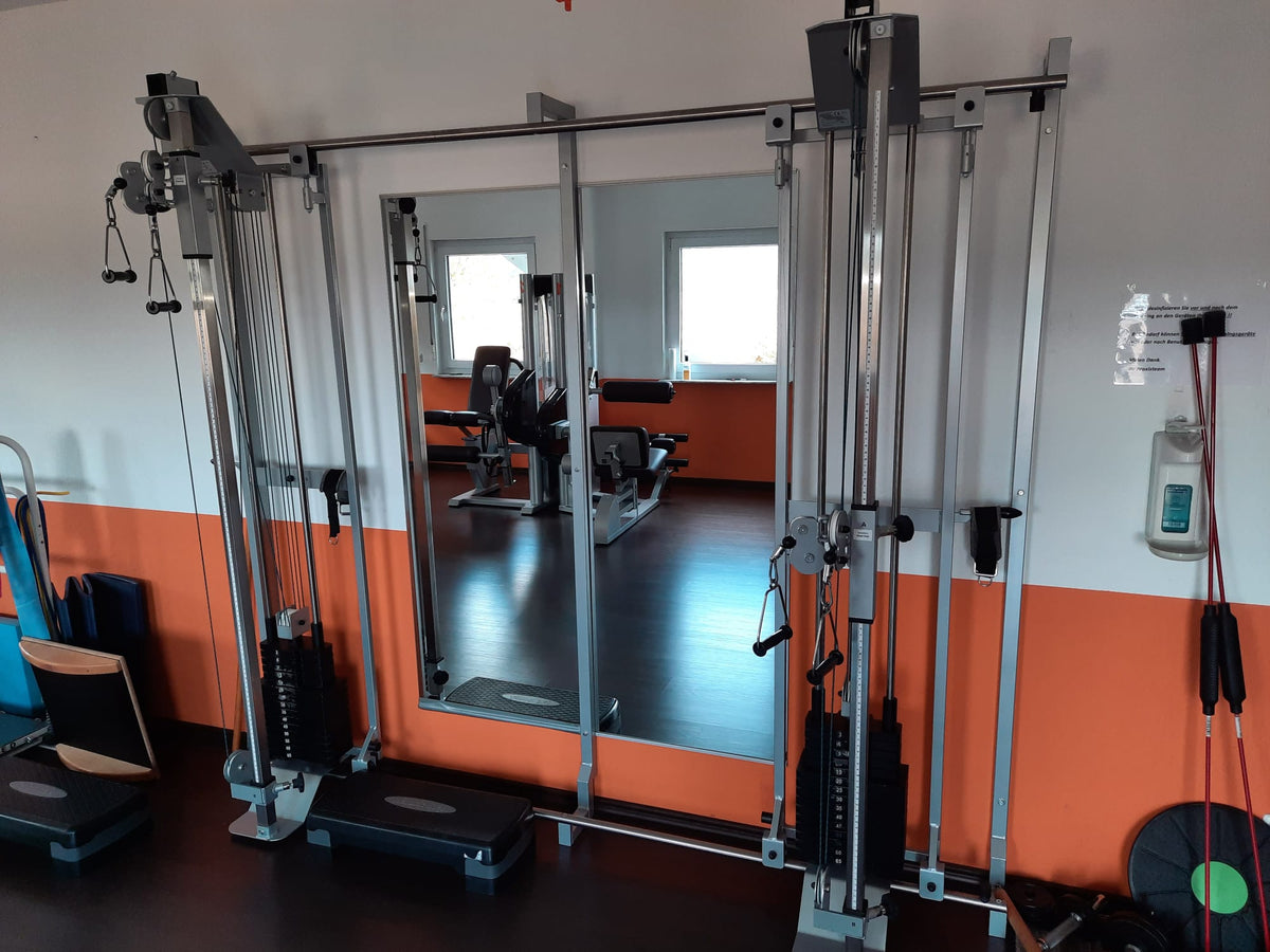 KG am Geräte Set - 10 medizinische Kraftgeräte - Physio Sports GmbH, Medizinzulassung MPG, Made in Germany, gebraucht - überholter Zustand