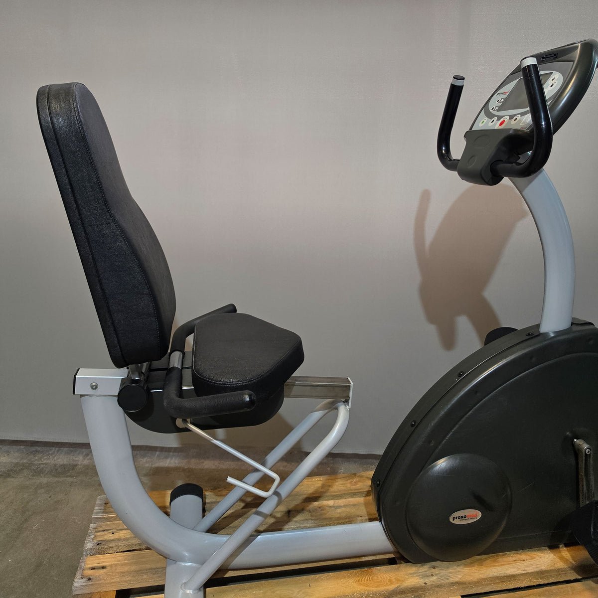 Proxomed Motion Relax 500, Emotion Fitness, Recumbent, Liegeergometer,  Display Anzeige teilweise beschädigt, gebraucht mit Gebrauchsspuren