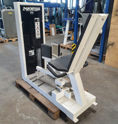 Sportesse Adduktorenmaschine, Hip Adductor, Rahmen Weiß, gebraucht - geprüfter Zustand