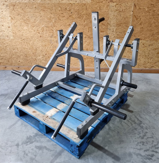 Squat High Pull - Plate loaded Kraftgerät, Hammer Strength Nachbau, gebraucht - geprüfter Zustand