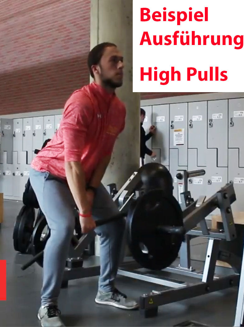 Squat High Pull - Plate loaded Kraftgerät, Hammer Strength Nachbau, gebraucht - geprüfter Zustand