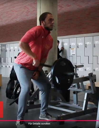 Squat High Pull - Plate loaded Kraftgerät, Hammer Strength Nachbau, gebraucht - geprüfter Zustand
