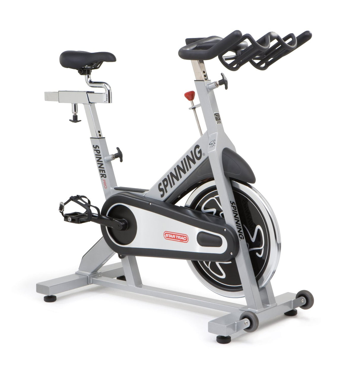 11 Stück im Set - Star Trac Spinner Pro Indoor Bike, Silber, gebraucht - geprüfter Zustand
