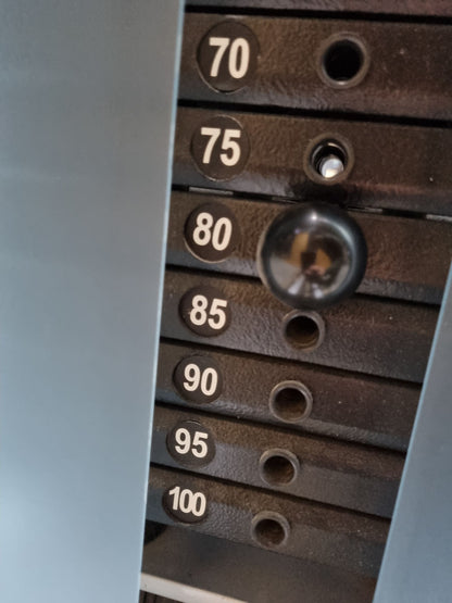 SVG Abductors and Adductors 2 in 1 Combination Machine - Hip Abduction and Hip Adduction, MPG; Rehab, Frame Color Silver, Used - Refurbished Condition