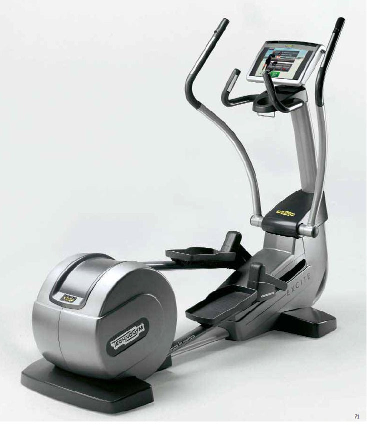 TechnoGym Excite Line 500 / 700 cardio equipment, 4 fitness machines, used