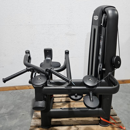 Technogym Selection Pro Upper Back, Rudern mit Bruststütze, Row, Farbe Schwarz, gebraucht, überholter Zustand