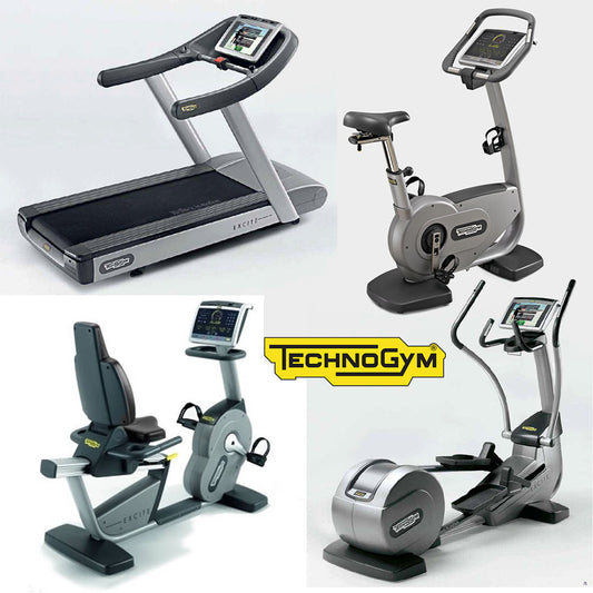 TechnoGym Excite Line 500 / 700 Cardiogerätepark, 4 Fitnessgeräte, gebraucht