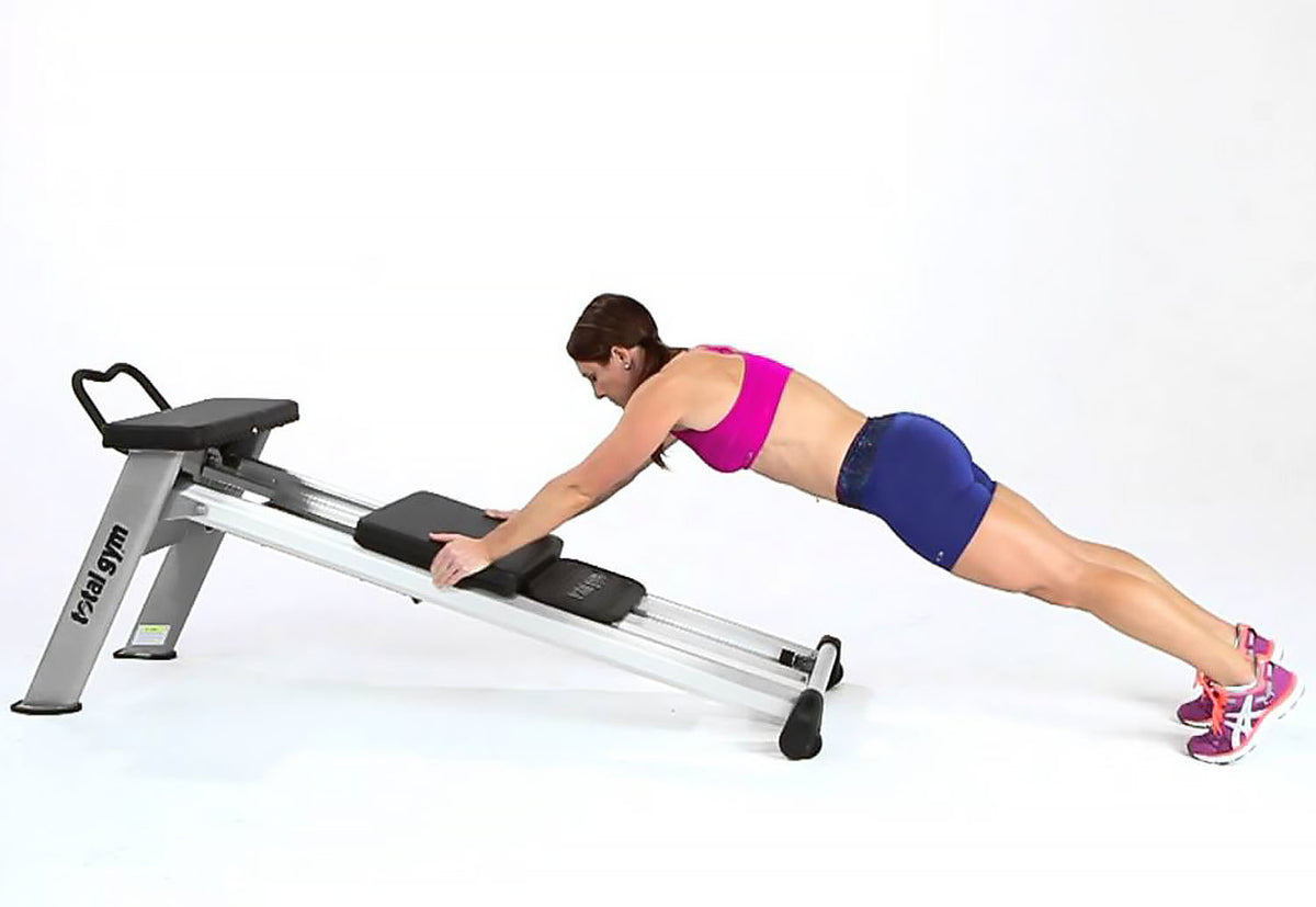 Total Gym Core Trainer, Trainingsgerät für Bauch, Rumpf und unteren Rücken, gebraucht mit Gebrauchsspuren