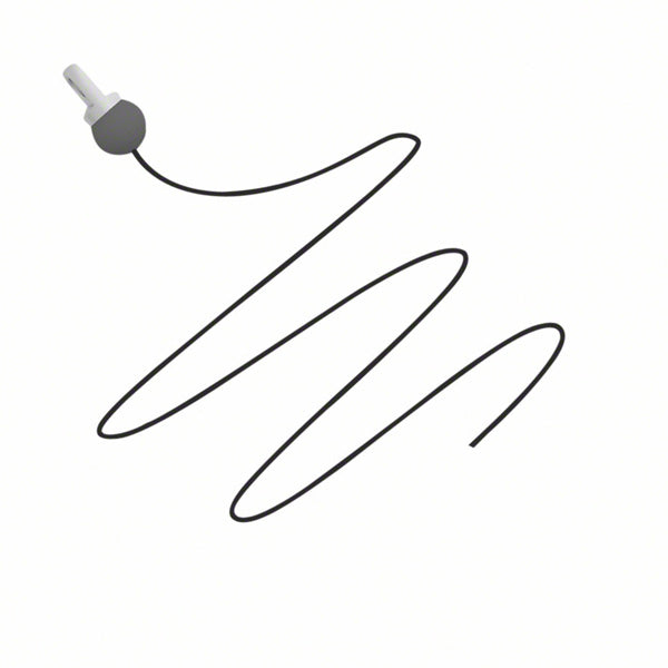 Kabel mit Stecker, möglicherweise für Fitnessgerät, keine Marke sichtbar.