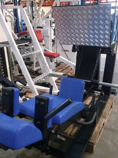 Beinpresse, Scheibenaufnahme / Plate loaded, gebraucht