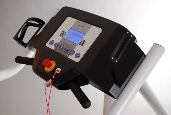 Ergo-Fit Laufband Trac 4000, extra langer Handlauf, Silber, gebraucht - überholter Zustand inkl. neuer Laufdecke!