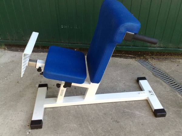 Dr. Wolff Lumbal-Trainer 305, Hyperextensionsbank, weiß, gebraucht
