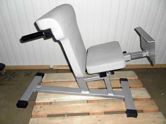 Dr. Wolff Lumbal-Trainer 305, Hyperextensionsbank, silber, gebraucht