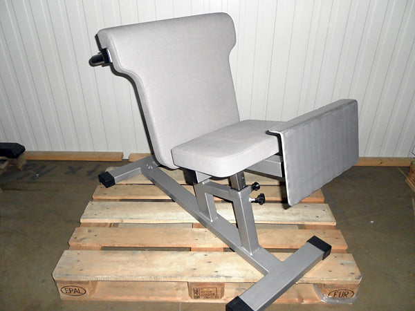 Dr. Wolff Lumbal-Trainer 305, Hyperextensionsbank, silber, gebraucht
