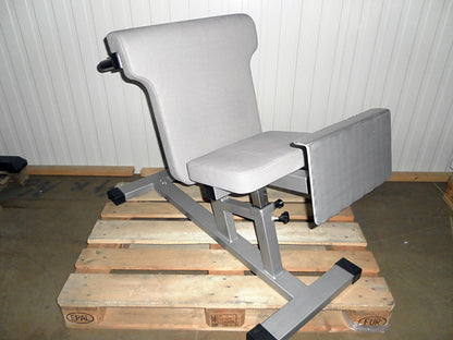 Dr. Wolff Lumbal-Trainer 305, Hyperextensionsbank, silber, gebraucht