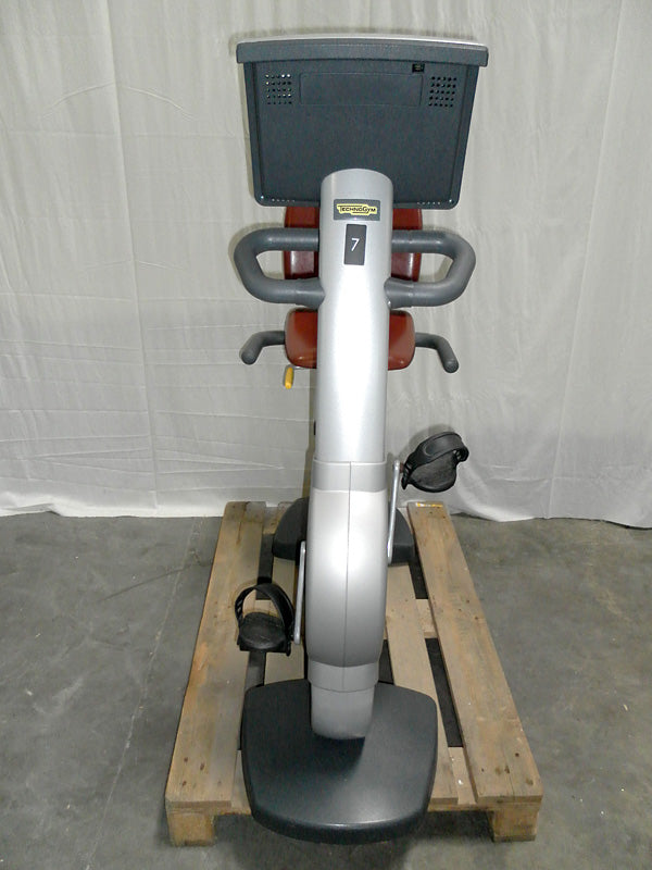 Technogym Recumbent Excite Line 700 mit LED Display und Handpuls und Polar, gebraucht - überholter Zustand