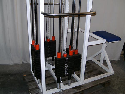 4 Stationenturm für Ladyfitness, weiß, gebraucht