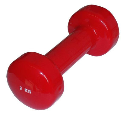 Gymnastikhanteln, 0,5 kg - 5,0 kg, Vinyl, farbig, Stück
