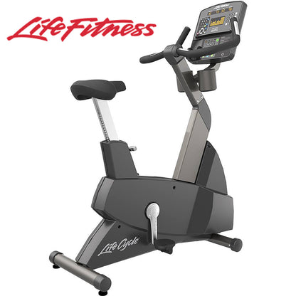 Life Fitness Ergometer Lifecycle, Integrity Series, LED Console, Upright Bike - used - refurbished condition