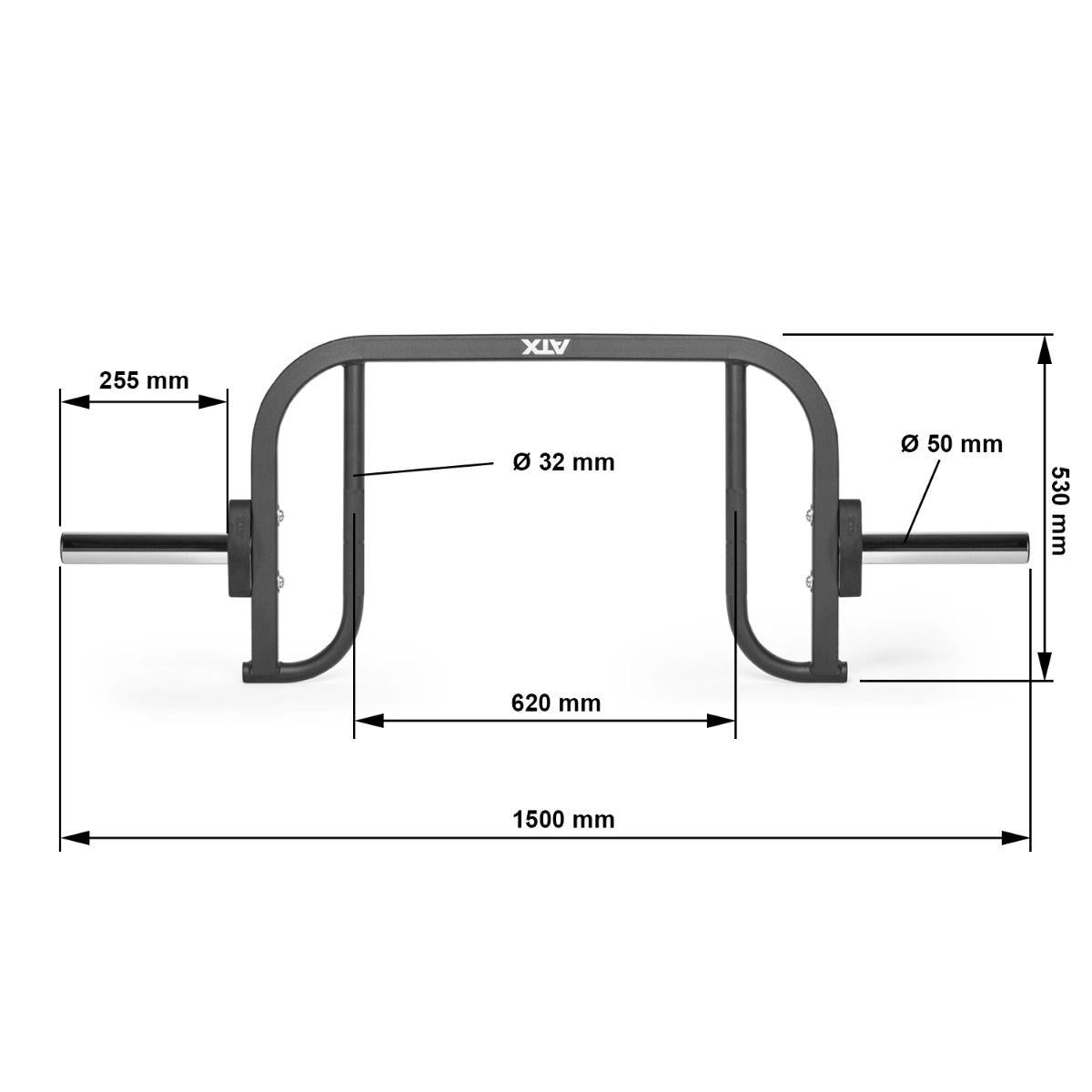 ATX Open Hex Bar Compact - 50mm