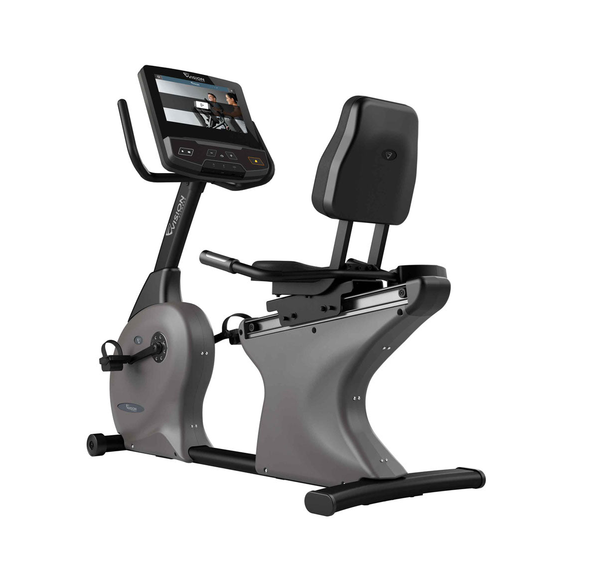 Vision R600E recumbent bike, semi-recumbent ergometer