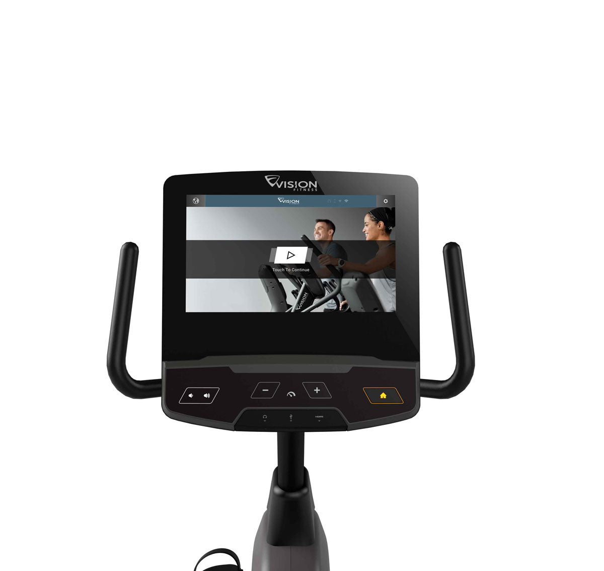 Vision R600E recumbent bike, semi-recumbent ergometer