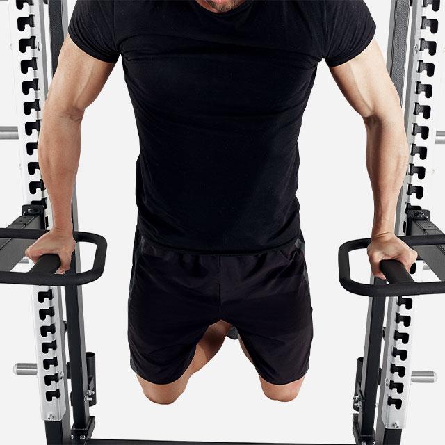 Technogym Olympic Half Rack, Ähnlich Power Rack bzw Cage, Pure Strength Serie, gebraucht - überholter Zustand