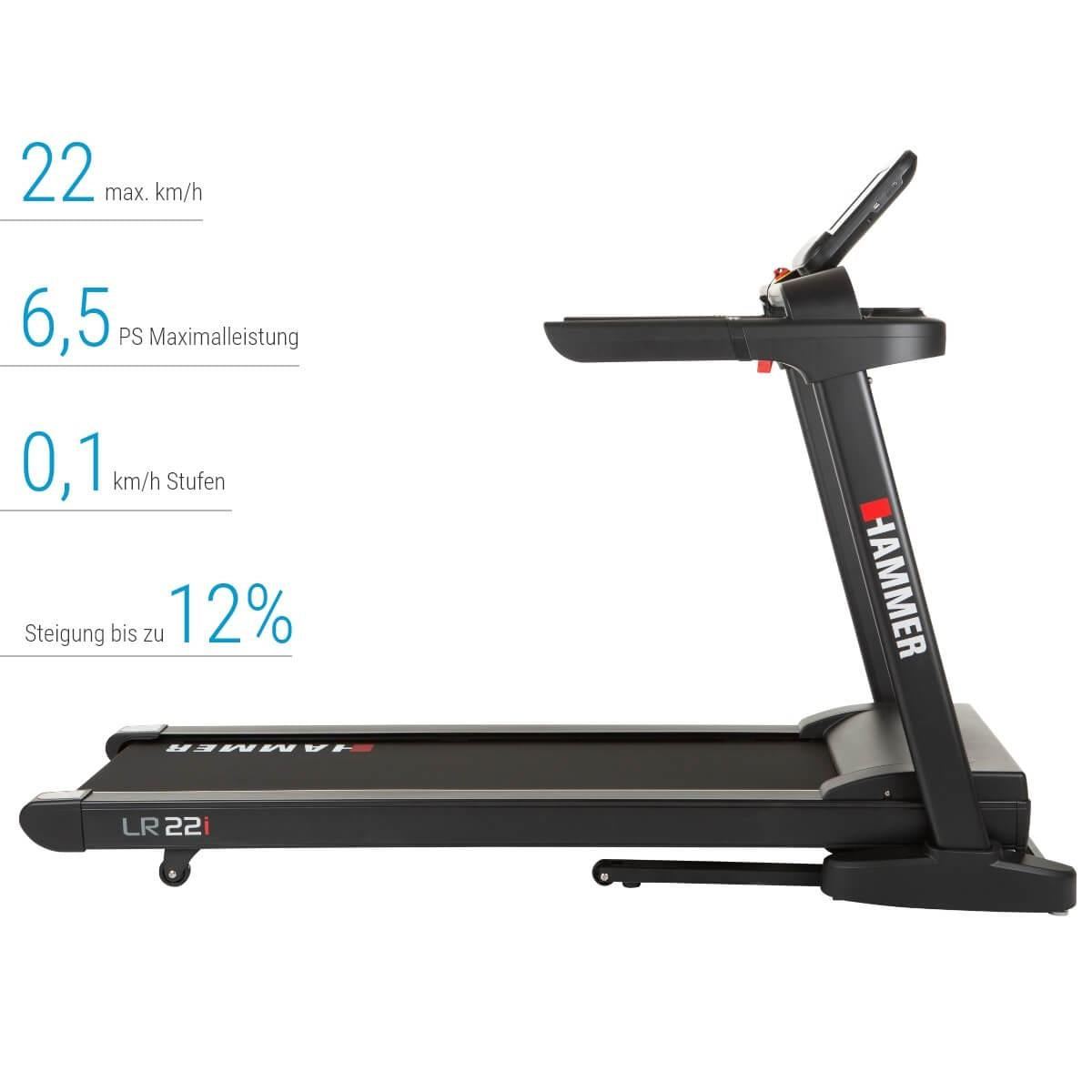Hammer treadmill Life Runner LR 22i TFT