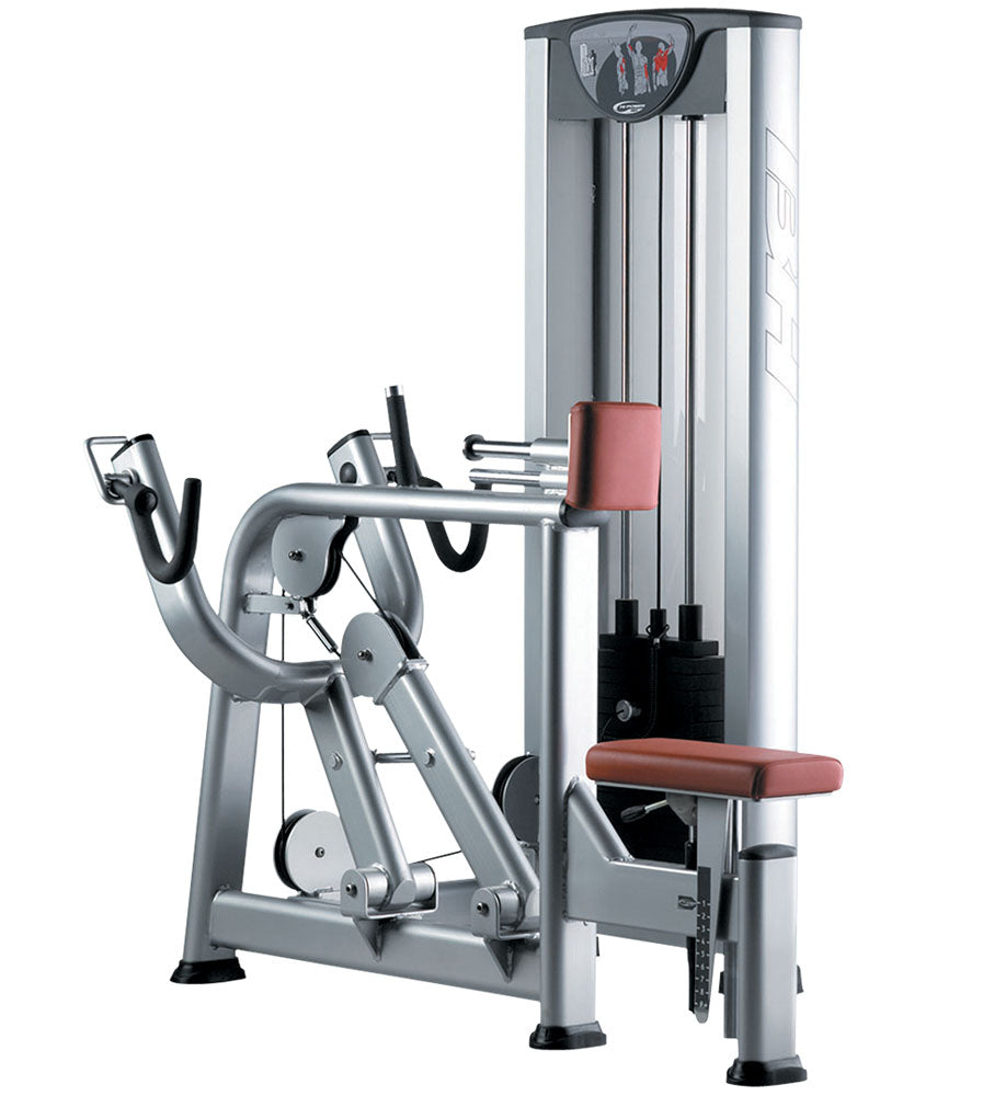 BH Fitness Latisolator / Lat-Rudern / Seated Row / Rear Delt, Silber, Strength Line, gebraucht