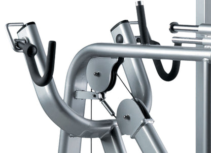 BH Fitness Latisolator / Lat-Rudern / Seated Row / Rear Delt, Silber, Strength Line, gebraucht