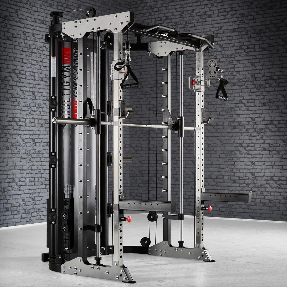 ATX Multigym GMX-2000 mit 2 x 90 KG Steckgewichten und Beinpresse