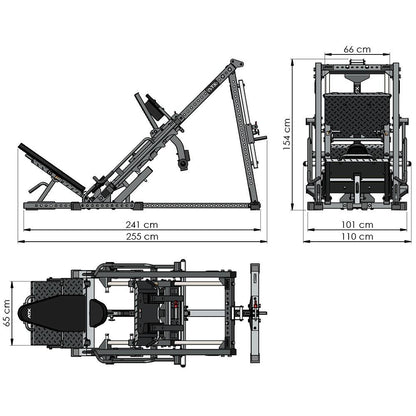 ATX Beinpresse / Hackenschmidt Combo 4inONE