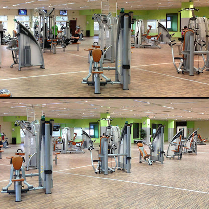 SportsArt Existenzgründerpaket - Kraftgeräte, Cardiogeräte, Zirkel, Hantelbänke etc - komplette Fitnessstudio Ausstattung - gebraucht, überholter Zustand
